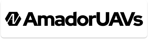 AmadorUAVs Text Black on White