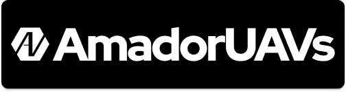 AmadorUAVs Text White on Black